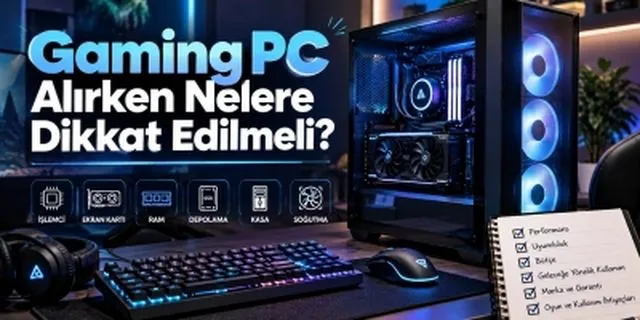 Gaming PC Alırken Nelere Dikkat Edilmeli?